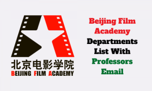 Beijing Film Academy professors emails