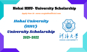 hohai university scholarship 2021 2022