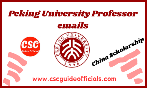 peking university professor emails csc guide officials