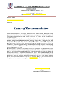 how to make recommendation letter for csc scholarship 2024