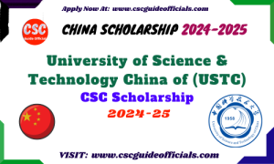 CSC Scholarship 2024-2025