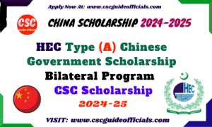 HEC Chinese Government Scholarship Bilateral Program (Type A Category ...