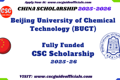 Beijing University of Chemical Technology BUCT  chinese government scholarship
