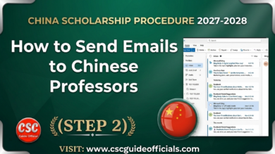 How to Send Email to Chinese Professors