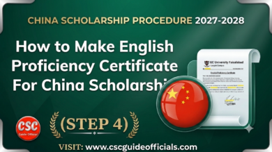 how to make english proficiency certificate