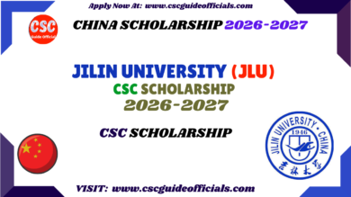 Jilin University CSC Scholarship csc guide officials