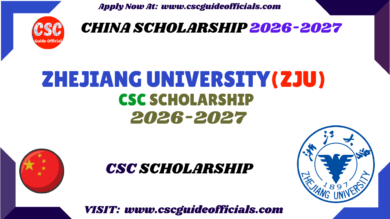 Zhejiang University ZJU CSC Scholarship