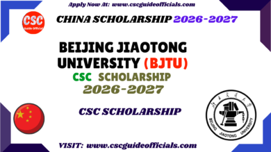Beijing Jiaotong University BJTU CSC Scholarship csc guide officials