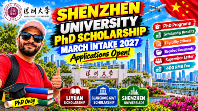 Shenzhen University PhD Scholarship Guide